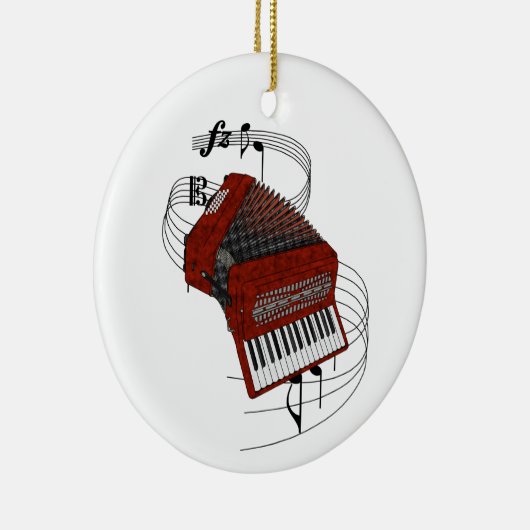 Accordion Keramisch Ornament (Rechts)