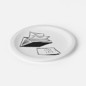 Accordion-map Papieren Bordje (Gekanteld)