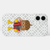 Accordion Nut Case-Mate iPhone Case (Achterkant (horizontaal))
