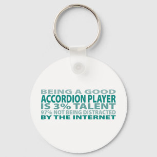 Accordion Player 3% Talent Sleutelhanger