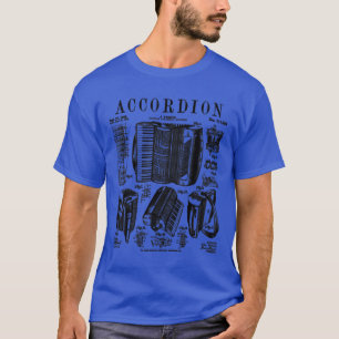Accordion Player Accordionist Instrument P T-shirt