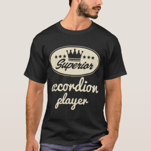 Accordion Player  logo T-shirt