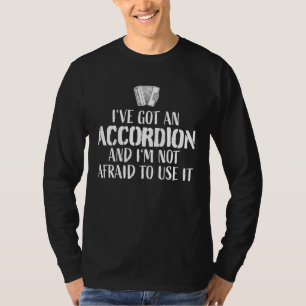 Accordionist Accordion Player Accordion T-shirt
