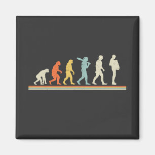 Accordionist Accordion Player Vintage Accordion Magneet