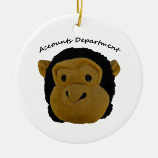 Accountafdeling. Funny Gifts voor werkenden Keramisch Ornament
