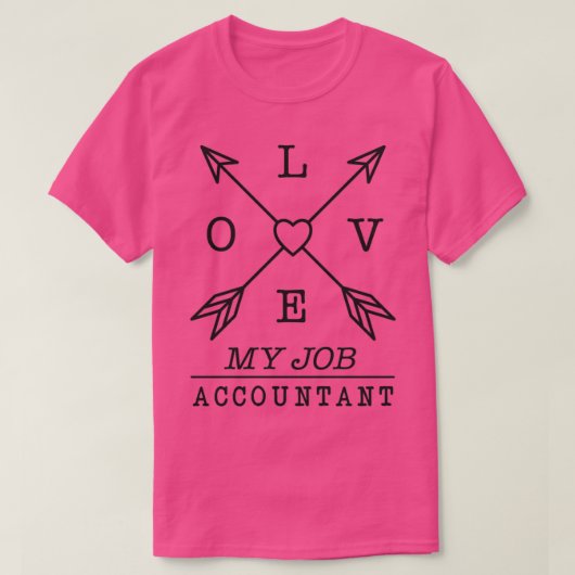 Accountant 1 t-shirt (Design voorkant)