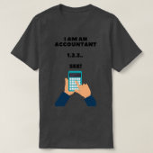 Accountant 2 t-shirt (Design voorkant)