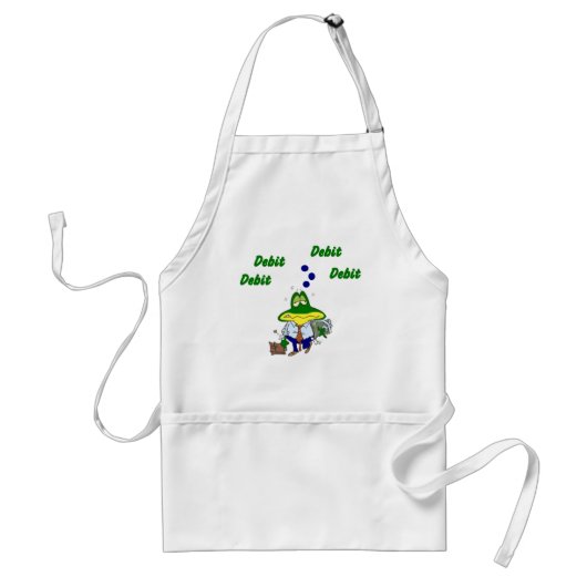 Accountant Apron Standaard Schort (Voorkant)