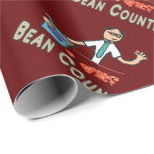 Accountant Bean Counter Cadeaupapier (Rol Hoek)