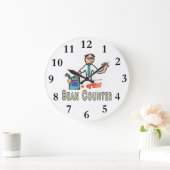 Accountant Bean Counter Grote Klok (Huis)