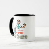 Accountant Bean Counter Mok (Voorkant links)