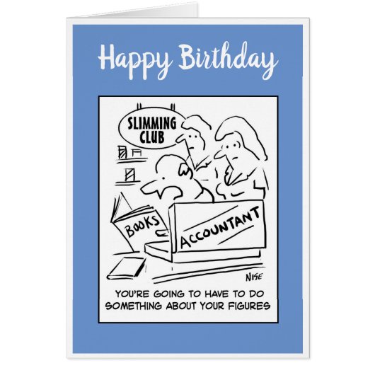 Accountant bij een slingerclub (Voorkant)