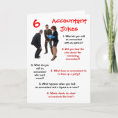 Accountant Birthday Card | Accountant Jokes Humor Kaart (Voorkant)