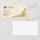 Accountant Boekhouder Geld Stack Visitekaartje (Voorkant / Achterkant)