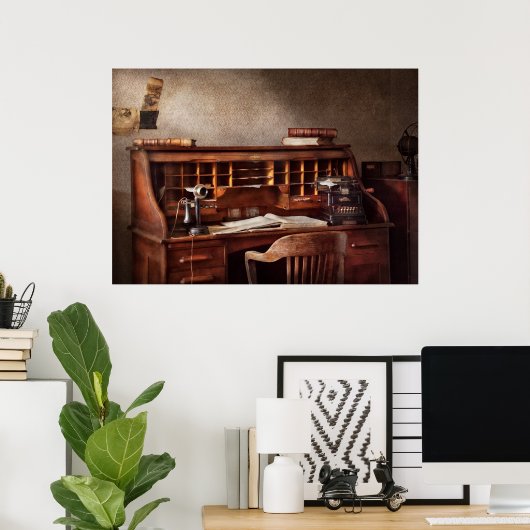 Accountant - Boekhoudkundige onderneming Poster (Thuiskantoor)