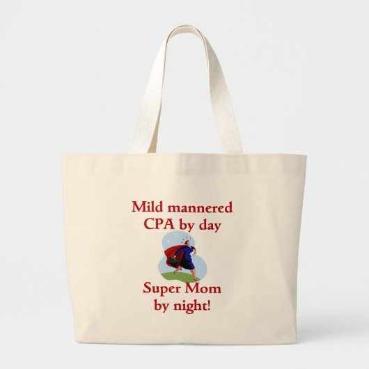 Accountant Canvas tas (Voorkant)