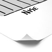 Accountant client met gigantische spaarbank perfect poster (Hoek)