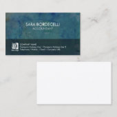 Accountant Finance Watercolor Grunge Visitekaartje (Voorkant / Achterkant)