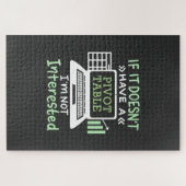 Accountant heeft een draaitabel legpuzzel (Horizontaal)