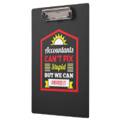 Accountant kan het herstellen klembord (Links)