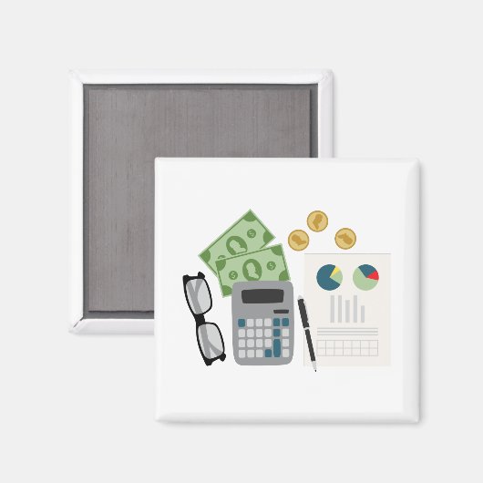 Accountant Magneet (Voorkant / Achterkant)