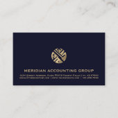 accountant | Marine Blauw Visitekaartje (Voorkant)