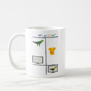 Accountant Mok T Rex T Account Accounting Gift