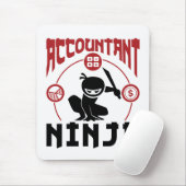 Accountant Ninja Accounting CPA Muismat (Met muis)