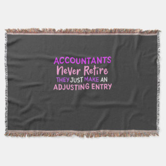 Accountant Nooit Retire Deken