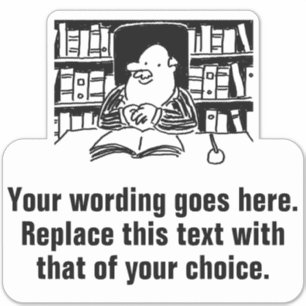 Accountant- of boekhoudingspromotie sticker