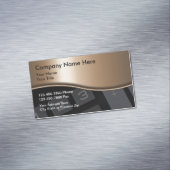 Accountant Professionele CPA Magnetisch Visitekaartje (Voorbeeld)