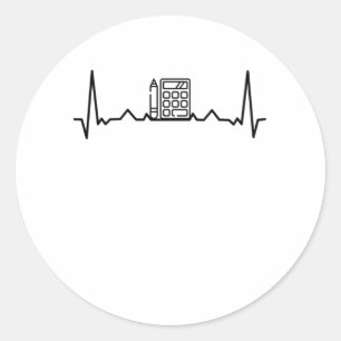 Accountant Ronde Sticker