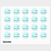 accountant ronde sticker (Vel)