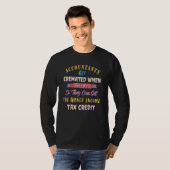 Accountant T-shirt (Voorkant volledig)