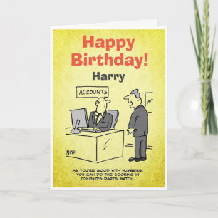 Accountant uitgenodigd om een kunstwedstrijd te sc bedankkaart