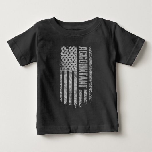 Accountant USA Flag Distressed design (Voorkant)