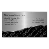 Accountant Visitekaartje Magneten (Voorkant)