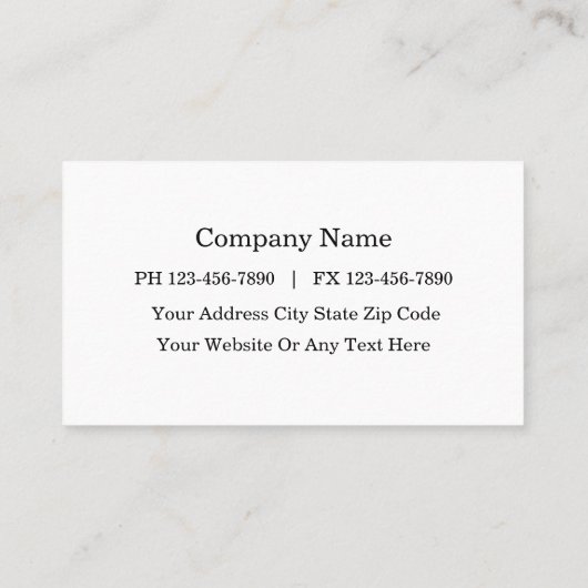 Accountant-Visitekaartjes Visitekaartje (Achterkant)