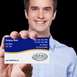 Accountant-Visitekaartjes Visitekaartje