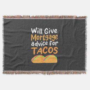 Accountant zal hypothecair advies geven over taco' deken