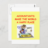 accountants briefkaart (Voorkant / Achterkant)