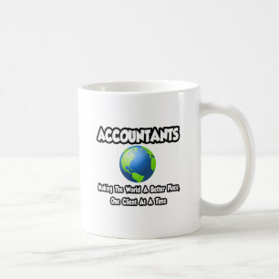 Accountants... De wereld verbeteren Koffiemok