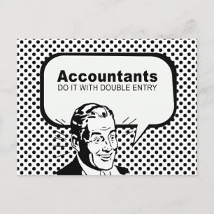 Accountants doen het met dubbele boeking briefkaart