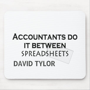 Accountants doen het! muismat