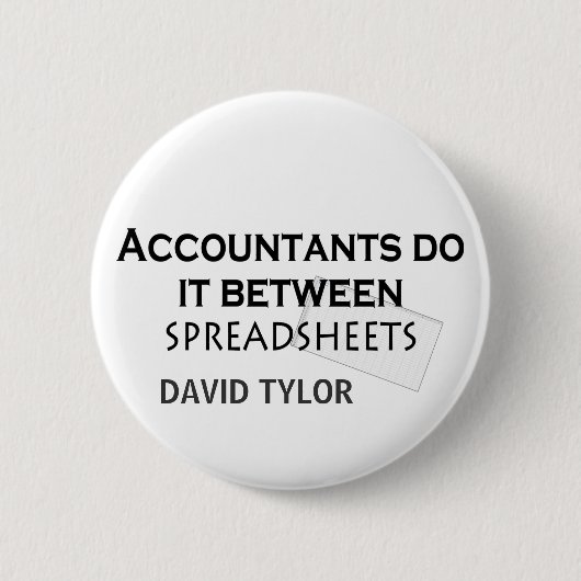 Accountants doen het! ronde button 5,7 cm (Voorkant)