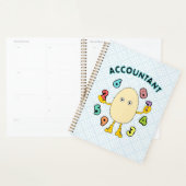Accounting Egghead Planner (Display)