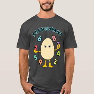 Accounting Egghead T-shirt