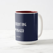 "ACCOUNTING MANAGER" TWEEKLEURIGE KOFFIEMOK (Voorkant rechts)