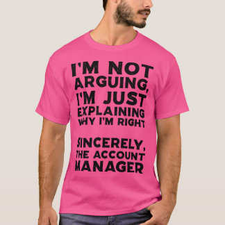 Accountmanager1 T-shirt