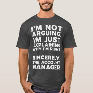 Accountmanager T-shirt